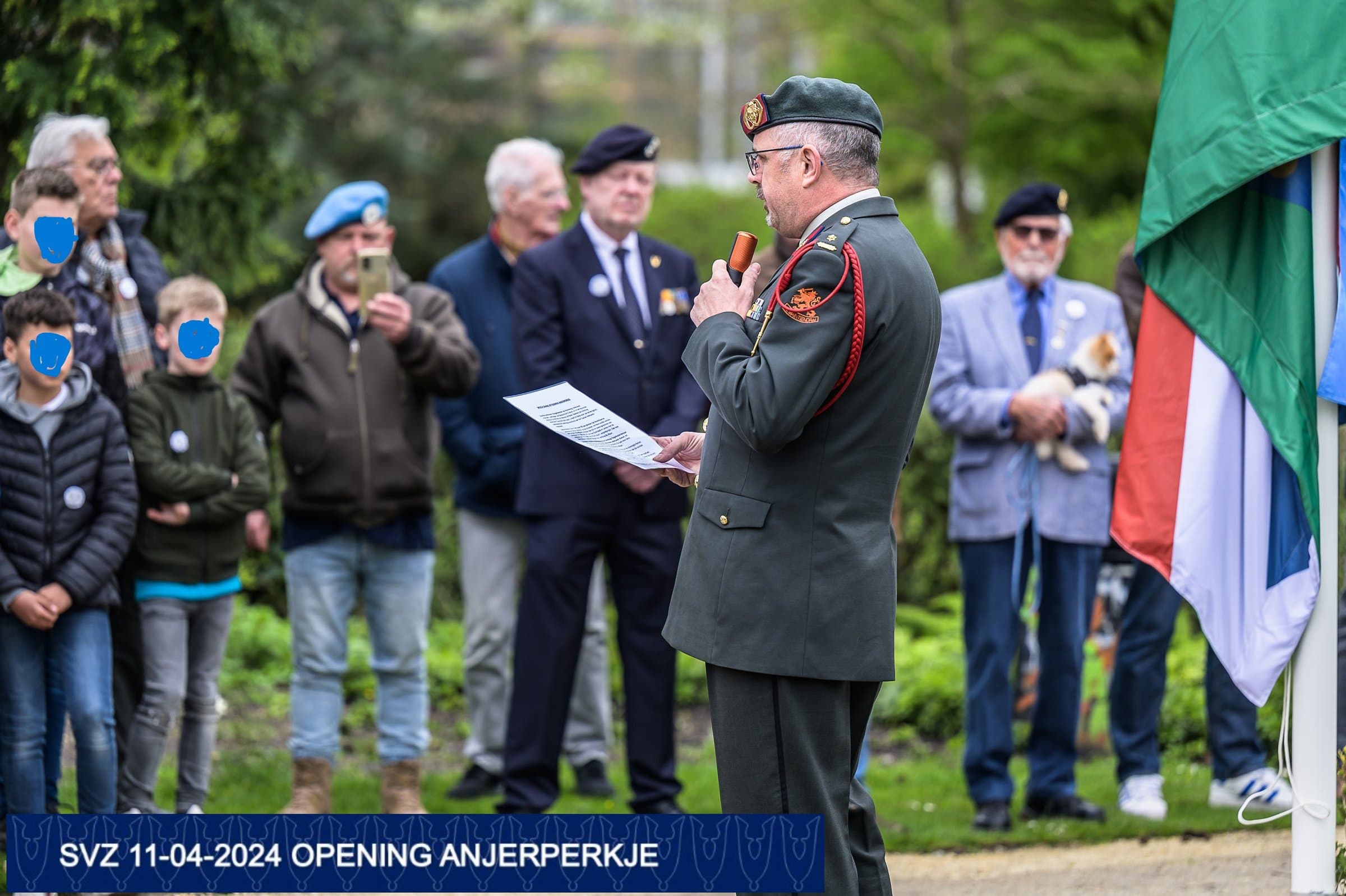 De opening van het Anjerperkje, foto 3