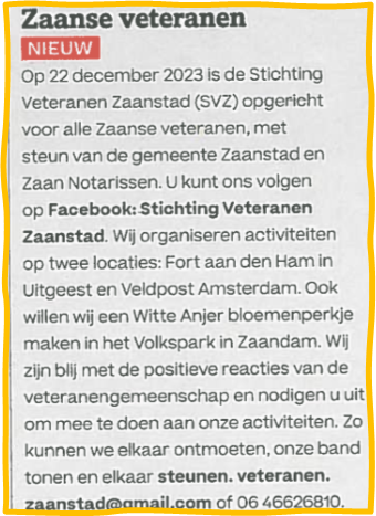 Zaanse veteranen